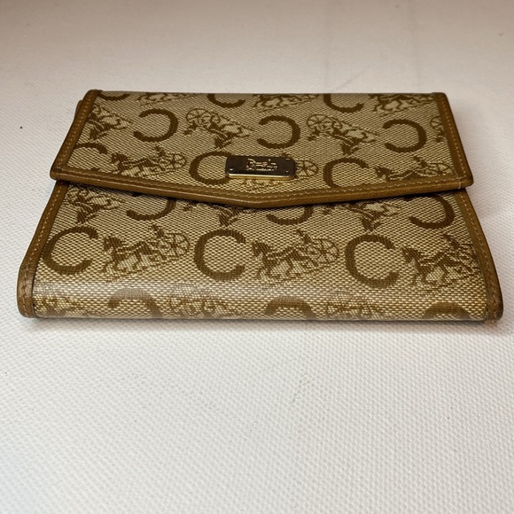 Celine PVC Brown Signature Wallet - Picture 6 of 10